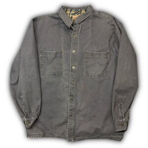 Rugged Canvas Shirt Jacket